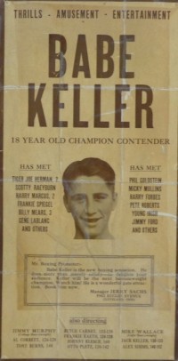 Babe Kellar boxeur