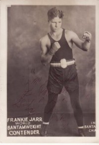 Frankie Jarr boxer
