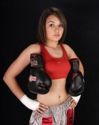 Crystal Delgado boxer