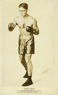 Tony Leto boxer