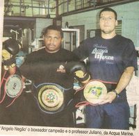 Angelo Marcos Dos Santos Silva boxeur