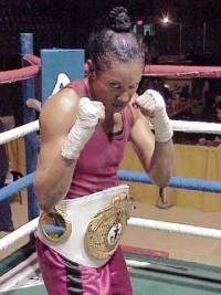 Brenda Vickers boxer