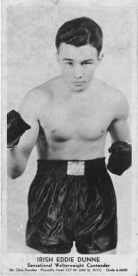 Eddie Dunne boxer