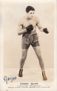 Sammy Julian boxer