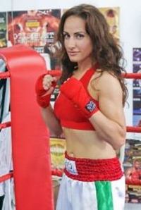 Lucia Larcinese boxeur