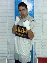 Rodrigo Nahuel Escasena boxer