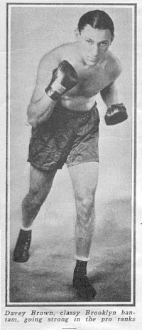 Davey Brown boxer