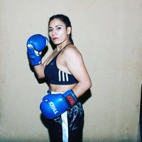 Carlota Santos boxeur