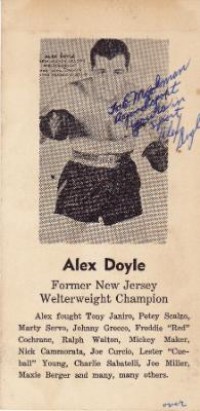 Alex Doyle boxer