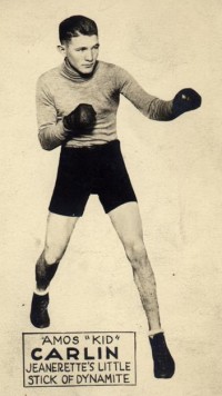Amos 'Kid' Carlin boxer