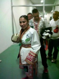 Estrella Valverde boxeur