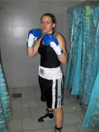 Eliana Maria Lencina boxer