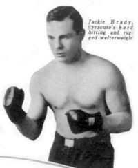 Jackie Brady boxer