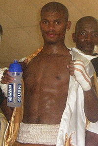 Malibongwe Thoba boxeador