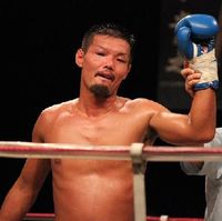 Hideo Mikan boxeur