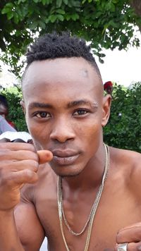 Hamza Mchanjo boxer