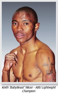 Keith Nkosi boxeur