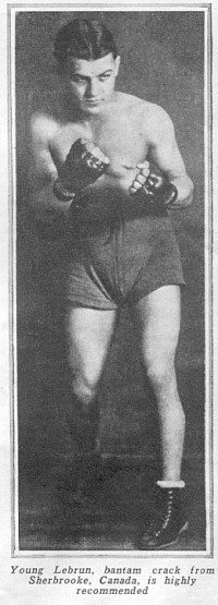 Frank Young Lebrun boxeur