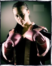 Sarah Kuhn boxer