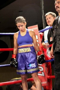 Cristina Fuentes boxeur