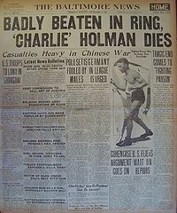 Charley Holman boxeur