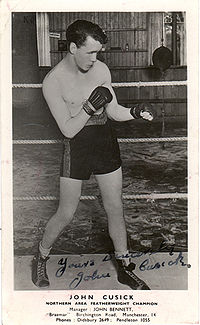 Johnny Cusick boxer