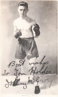 Johnny McGrory boxer