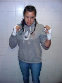Ana Laura Esteche boxer