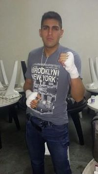 Nicolas Dario Lopez boxeador