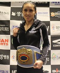 Eun Hye Lee boxeador