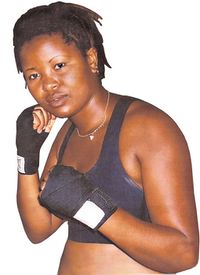Agness Mtimaukanena boxer