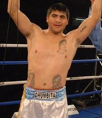 Carlos Saul Chumbita boxeur