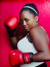Lina Tejada boxeur