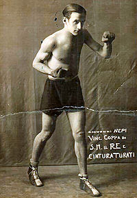 Giovanni Nepi boxeur