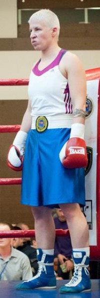Iryna Bartash boxer