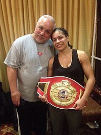 Jennifer Santiago boxeur