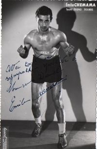 Emile Chemama boxeur
