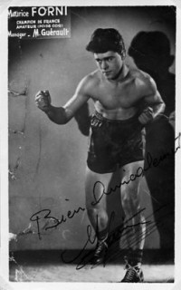 Maurice Forni boxeur