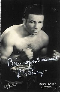 Louis Poncy boxeur
