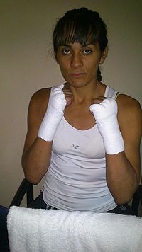 Vanesa Lorena Taborda boxer