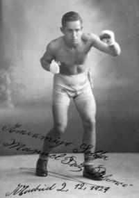 Manuel Paz Blanco boxeur