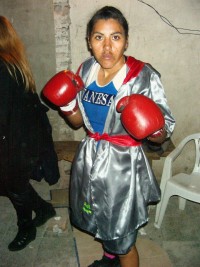 Vanesa del Valle Calderon boxeador