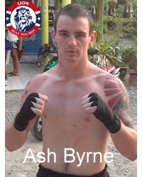 Ashley Sean Byrne boxer