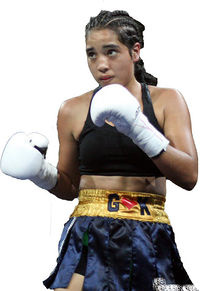 Tania Enriquez boxeador