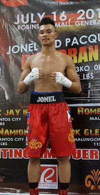 Jonel Dapidran boxeur