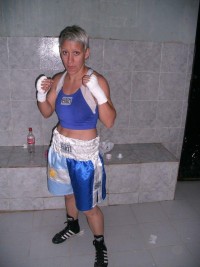 Johana Belen Gimenez boxeador