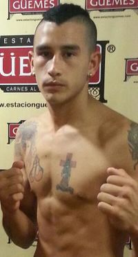 Brian Nahuel Zarza boxeur