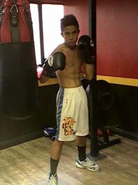 Erick Apolinario boxeur