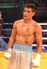 Oscar Alberto Paz boxeur