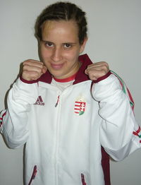 Erika Kalderas boxeador